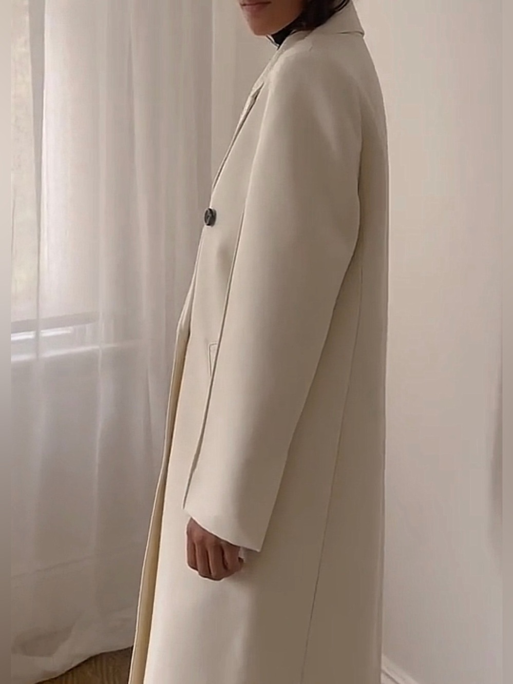 Rohe white wool coat - Picture 5 of 5